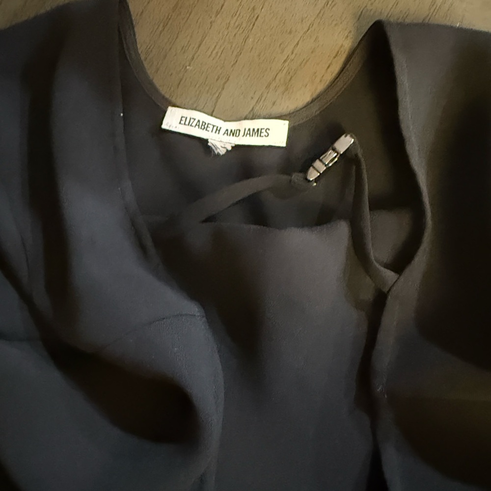 Elizabeth and James Classic Black Suit Jacket